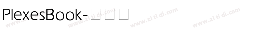 Plexes Book字体转换